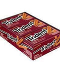Chiclete trident sabor canela caixa 168G - MEUBRASILONLINE