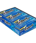 Chiclete trident sabor hortela caixa 168Gr - MEUBRASILONLINE
