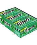 Chiclete trident sabor menta caixa 168G - MEUBRASILONLINE