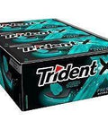 Chiclete trident Xsenses sabor herbal caixa 168Gr - MEUBRASILONLINE