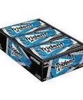 Chiclete trident Xsenses sabor intense sem açucar caixa 168G - MEUBRASILONLINE