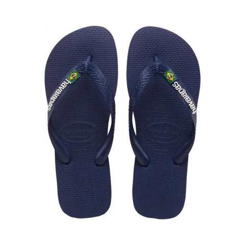 Chinelos Havaianas do Brasil - Azul Naval - MEUBRASILONLINE