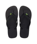 Chinelos Havaianas do Brasil - Preto - MEUBRASILONLINE