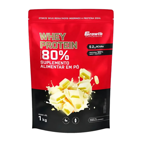 Whey Protein Concentrado (1KG) - Growth Supplements