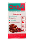 Chocolate 70% Cacau com Cranberry Zero Only4 80g - MEUBRASILONLINE