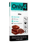 Chocolate 70% Cacau Nibs de Cacau Only4 80g - MEUBRASILONLINE