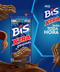 Chocolate ao Leite Bis Xtra Lacta com 24 unid 1.08KG - MEUBRASILONLINE