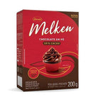 Chocolate em pó 50% cacau Melken 200G - MEUBRASILONLINE