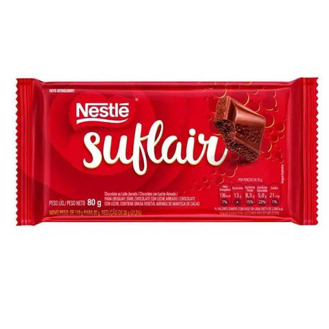 Chocolate Suflair 80g - MEUBRASILONLINE