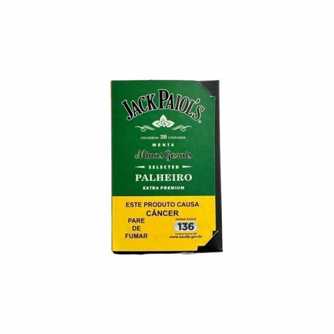 CIGARRO DE PALHA JACK PAIOLS MENTA - MEUBRASILONLINE