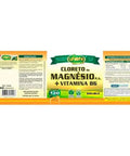 Cloreto De Magnésio P.A + Vitamina B6 - Unilife - 120 Cápsulas - MEUBRASILONLINE