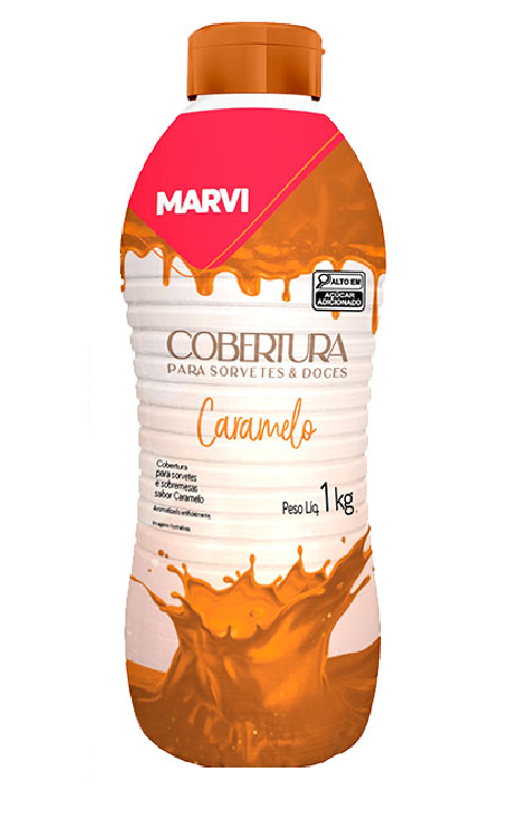 Marvi Cobertura de sorvete  1KG Escolha o sabor ( Unidade )