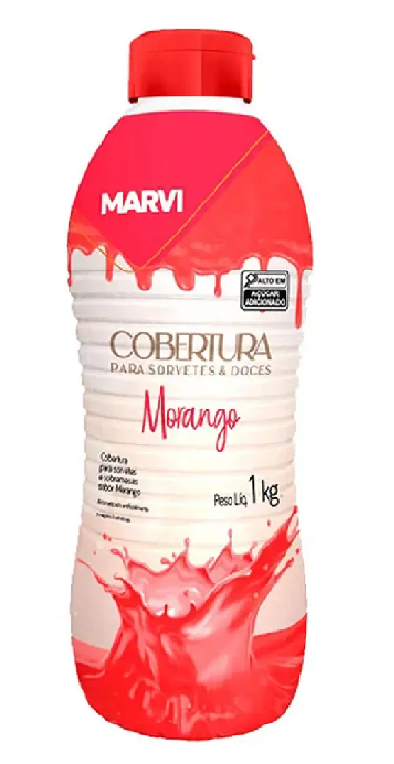 Marvi Cobertura de sorvete  1KG Escolha o sabor ( Unidade )