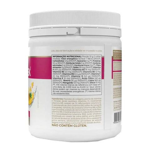 Colágeno Colagentek Sabor Abacaxi Vitafor 300g - MEUBRASILONLINE