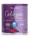 Colágeno Duo Balance Sabor Hibiscus com Frutas Roxas Sanavita 330g - MEUBRASILONLINE
