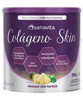 Colágeno Skin Abacaxi com Hortelã Sanavita 300g - MEUBRASILONLINE