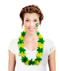 Colar Havaiano Verde E Amarelo - MEUBRASILONLINE