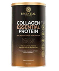 Collagen Essential Protein Chocolate Essential Nutrition 457,5g - MEUBRASILONLINE
