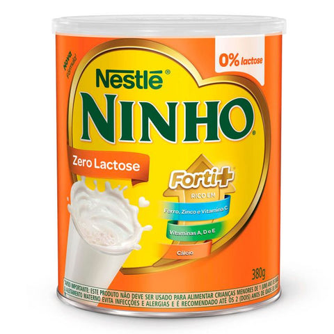 NINHO Leite Infantil Zero Lactose 380G