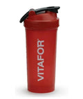 Coqueteleira Vermelha Vitafor 600ml - MEUBRASILONLINE