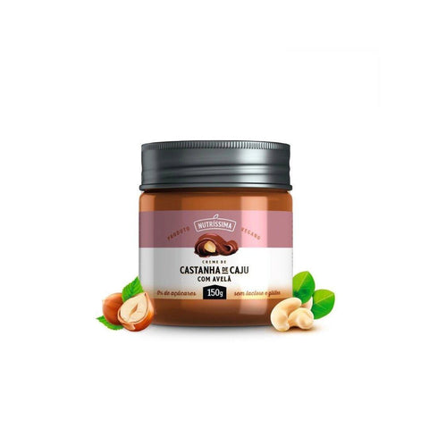 Creme Nutrissima Castanha De Caju Com Avelã 150g - MEUBRASILONLINE