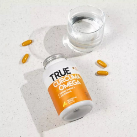 True Curcuma + Ômega True Source 120 Caps  90g