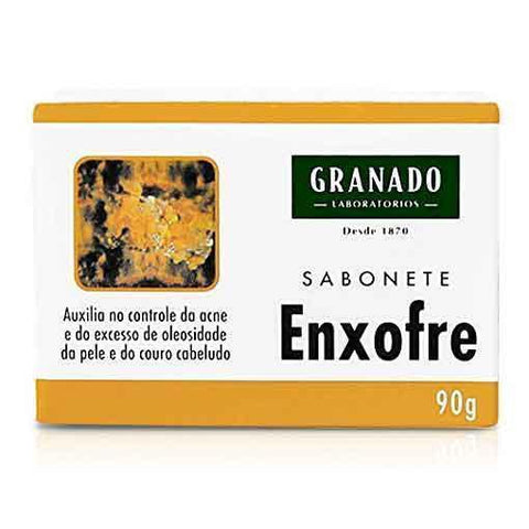 Sabonete Enxofre Granado 90g - MEUBRASILONLINE