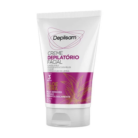 Creme depilatório Depilsam Creme Depilatório Facial facial 50 g