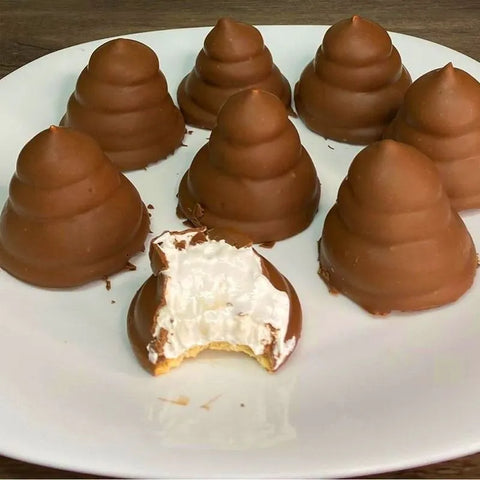 Dan Top doce de gelatina com cobertura de chocolate 340 Gr