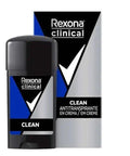 Desodorante Antitranspirante Em Creme Rexona Men Clinical Clean Com 58G - MEUBRASILONLINE