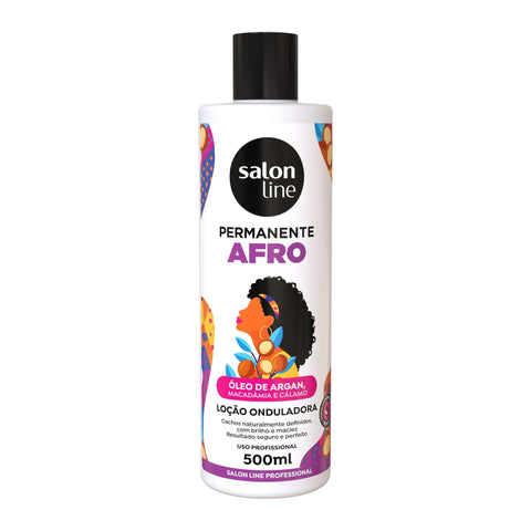 Salon Line Loção Ondulada Permanente Afro Profissional 500ml