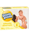 Sabonete Infantil Glicerina Pom Pom 80g - MEUBRASILONLINE