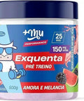 EXQUENTA +MU PERFORMANCE - PRÉ-TREINO - AMORA E MELANCIA - 300G - MEUBRASILONLINE