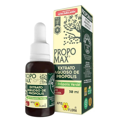 Extrato Aquoso de Própolis Verde Propomax Apis Flora 30ml - MEUBRASILONLINE