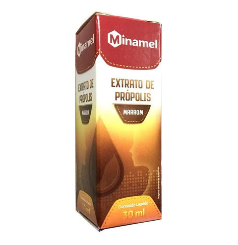 Extrato de Própolis Minamel 30ml - MEUBRASILONLINE