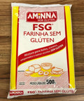 FARINHA SEM GLÚTEN | 500G | AMINNA - MEUBRASILONLINE