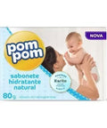 Sabonete Infantil Locao Hidratante Pom Pom 80g - MEUBRASILONLINE