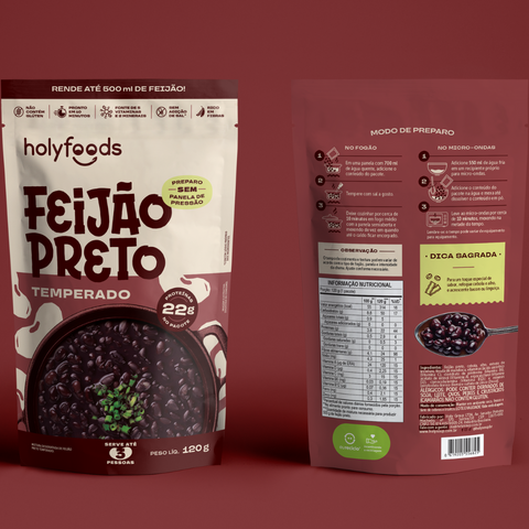 Feijão Preto - Holyfoods