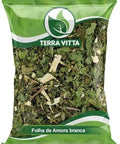 Folha de Amora Branca (500g) - MEUBRASILONLINE