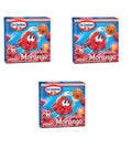 Gelatina Dr. Oetker Morango 3 x 20g - MEUBRASILONLINE