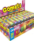 Gomets frutas sortidas cx com 30 tubos - MEUBRASILONLINE