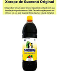 Guaraná Strong Xarope De Natural 1 Litro Orgânico - MEUBRASILONLINE