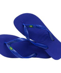 Havaianas Brasil Bandeirinha Azul - MEUBRASILONLINE