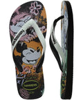 Havaianas Disney Stylish Preto Branco - MEUBRASILONLINE