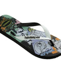 Havaianas Disney Stylish Preto Branco - MEUBRASILONLINE
