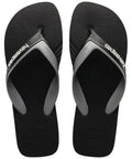 Havaianas Dual Preto Cinza - MEUBRASILONLINE