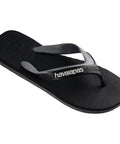 Havaianas Dual Preto Cinza - MEUBRASILONLINE