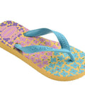 Havaianas Kids Flores Amarelo Cajá - MEUBRASILONLINE