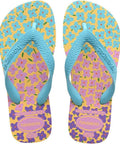 Havaianas Kids Flores Amarelo Cajá - MEUBRASILONLINE