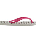 Havaianas Kids Slim Disney Branco Rosa - MEUBRASILONLINE
